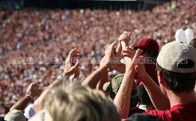 点燃激情与挑战：2023年运动会赛事主办策略及方案概要